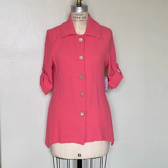 NWT PECK&PECK BLOUSE - Picture 5 of 15